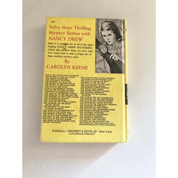 VTG 1957 Nancy Drew The Haunted Showboat By Carolyn Keene 35 Hardcover - Picture 4 of 4